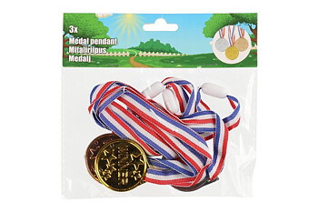 Medaljhänge 3 st