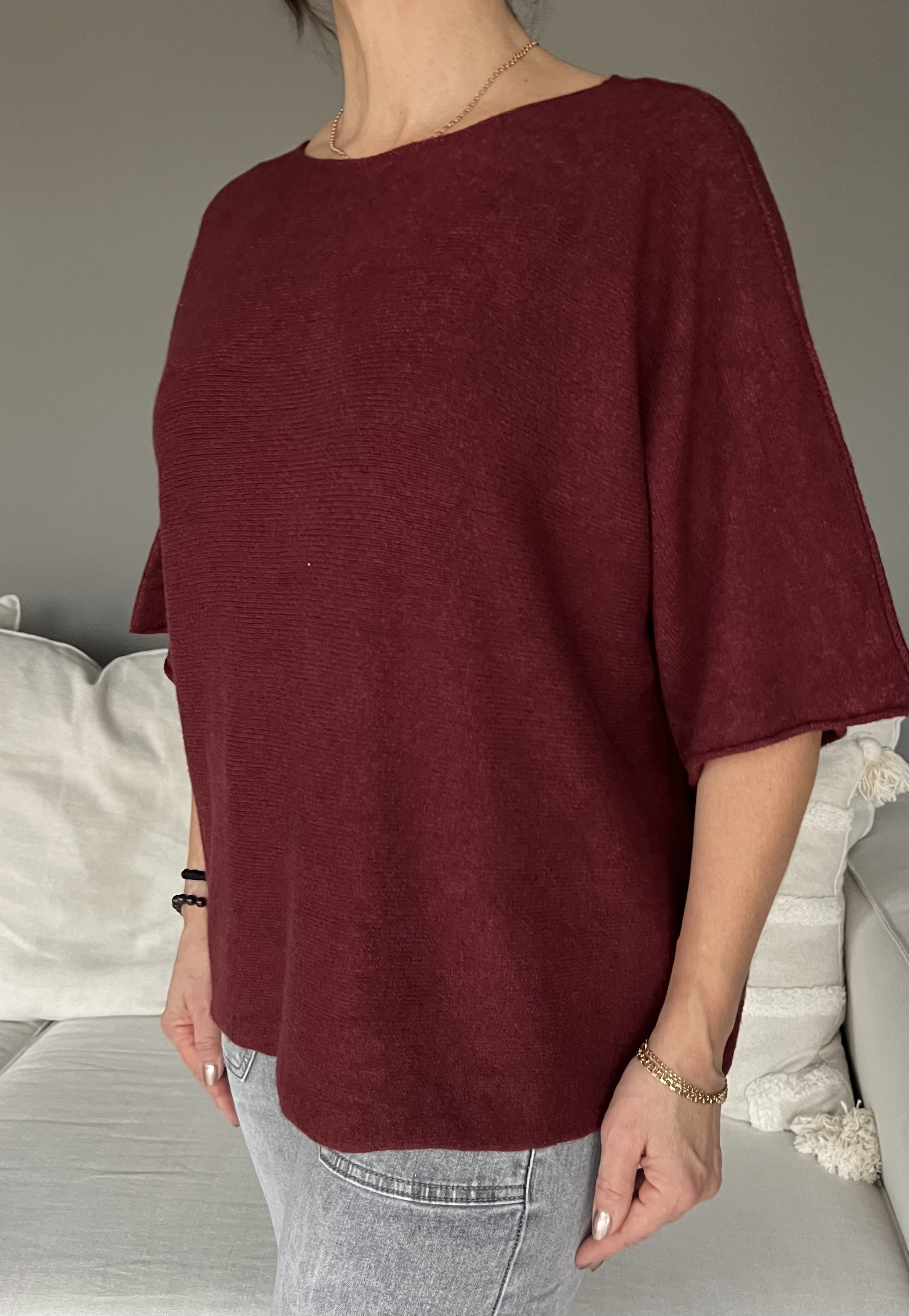 Marta Tröja Sia Onesize Wine - 2
