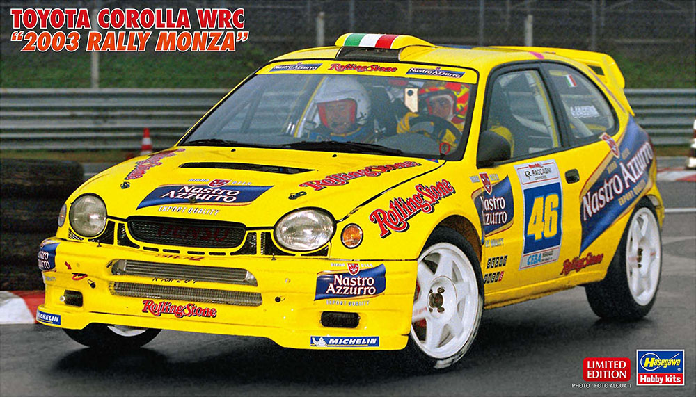 1/24 Toyota Corolla WRC, 2003 Rally Monza