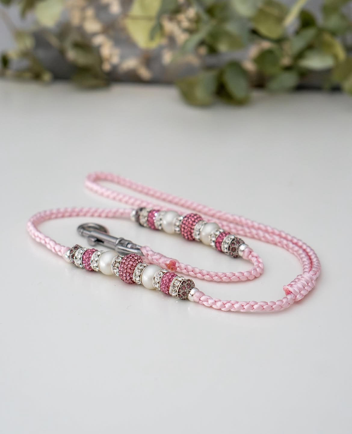Braided show leash - 2