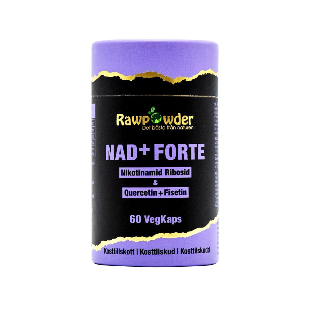 NAD+ Forte 60 kapslar Rawpowder