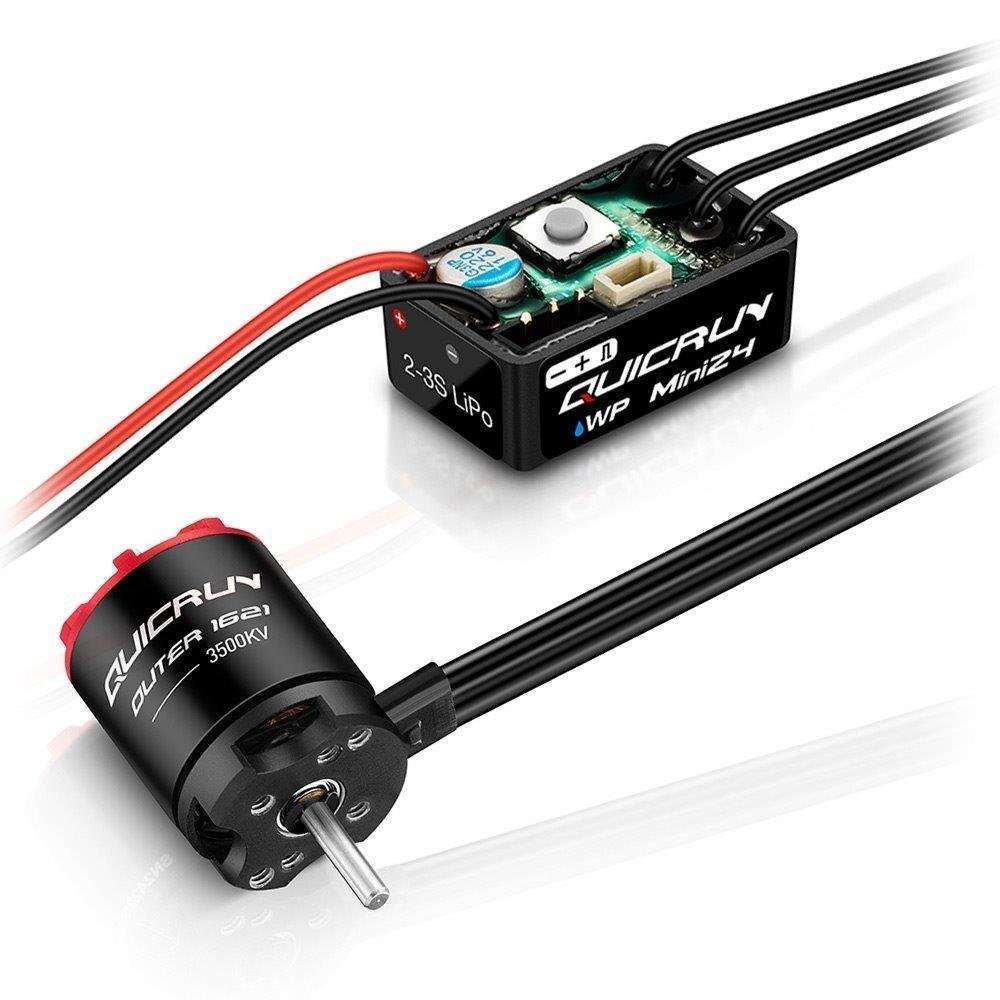 Hobbywing QuicRun Combo MINI24 - 1621SL 3500kV 1/24-1/16 Crawler