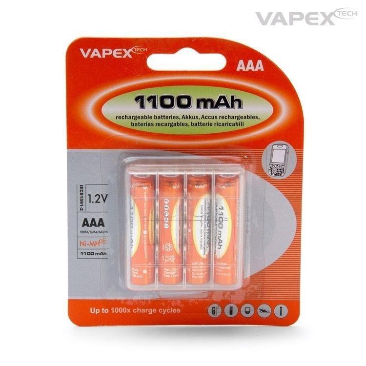 VAPEX AAA/R3 Batteri NiMH 1100mAh 4-pack