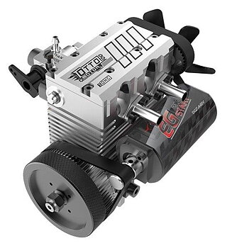 TOYAN ENGINE FS-L200AC 2-Cyl Metanolmotor 4-Takt Byggsats