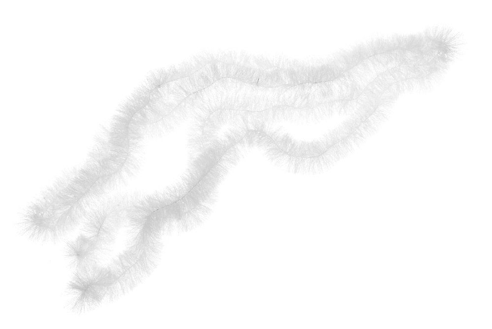 Julgransglitter vitt 4 m - 2