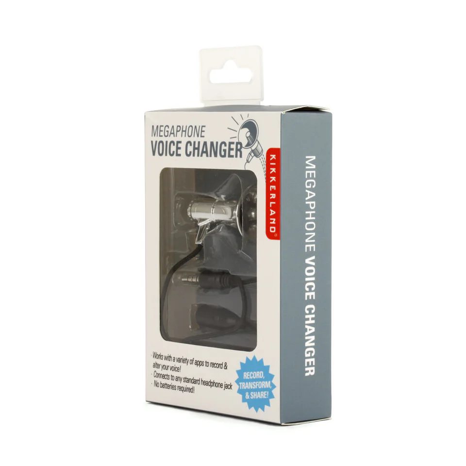 Kikkerland Megaphone Voice Changer - 3
