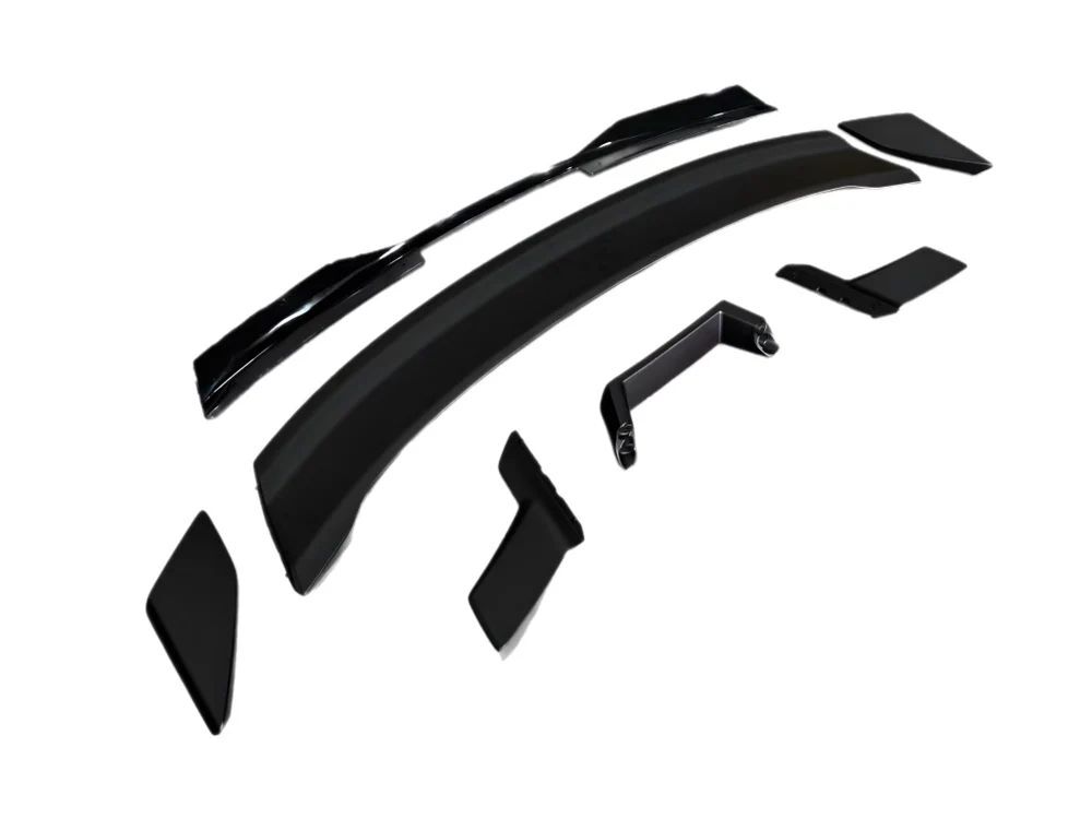 DARKHORSE Style Vinge MedGurney Flap - Blanksvart (MUSTANG 24-25) - 5