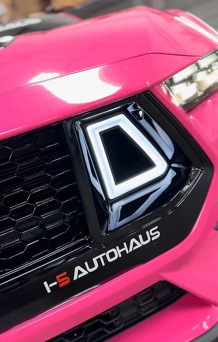 Övre Grill LED - DARKHORSE style - Blank svart (MUSTANG 24-25 GT, Ecoboost) - 2