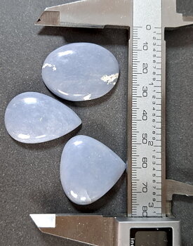 Angelit  Cabochon  - AA+kvalitet - Parti 3st