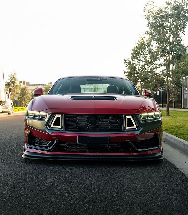 DARKHORSE LED Style Stötfångare - Kitt  (MUSTANG 24-25 GT, Ecoboost)