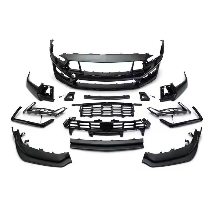 DARKHORSE LED Style Stötfångare - Kitt  (MUSTANG 24-25 GT, Ecoboost) - 5
