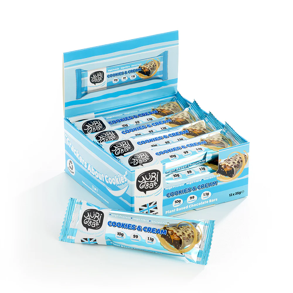 Bar Protein Cookies Cream 37g Yubi