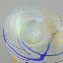 Bertil Vallien (Galaxy Blue 1982) Oval Bowl with Blue Abstract Decor 13 cm