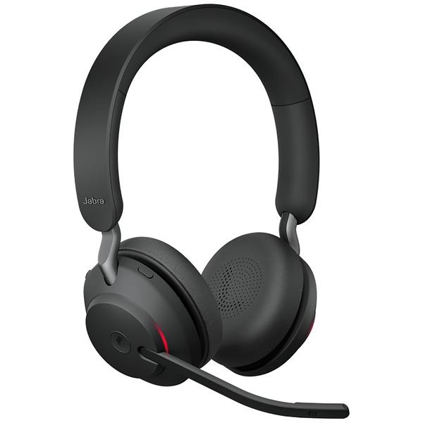 Original Jabra Evolve2 65 MS Stereo Wireless On-ear Headset - Svart