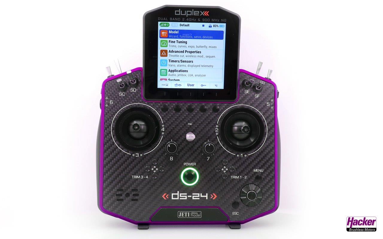 JETI Duplex DS-24 II - Carbon Line Purple - 2