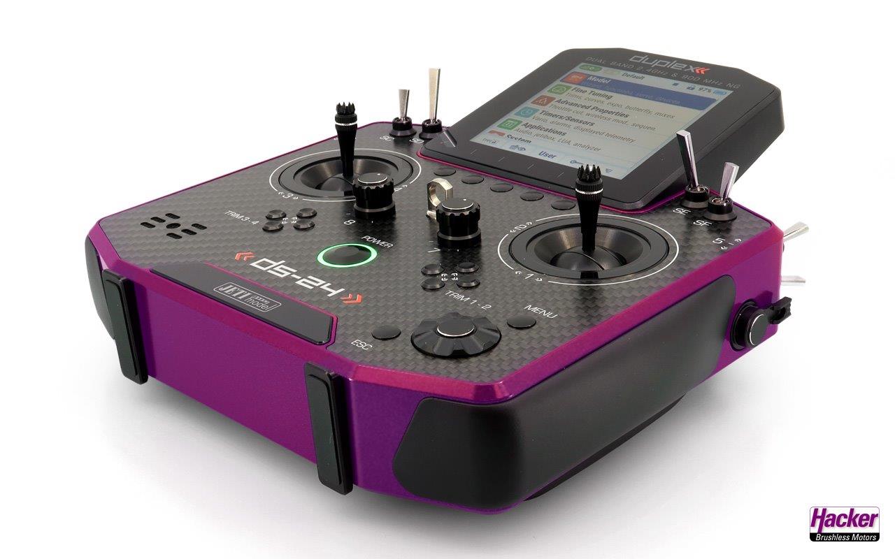 JETI Duplex DS-24 II - Carbon Line Purple