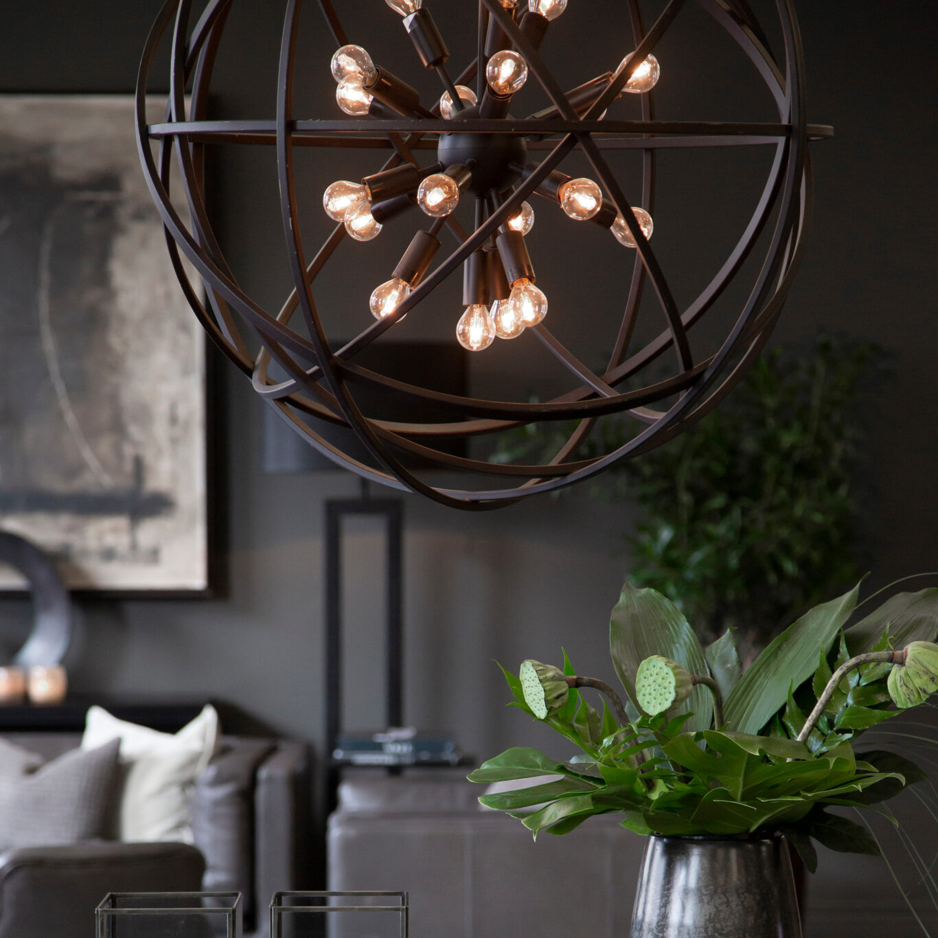 Ceiling light Nest Umber ø80 - 7
