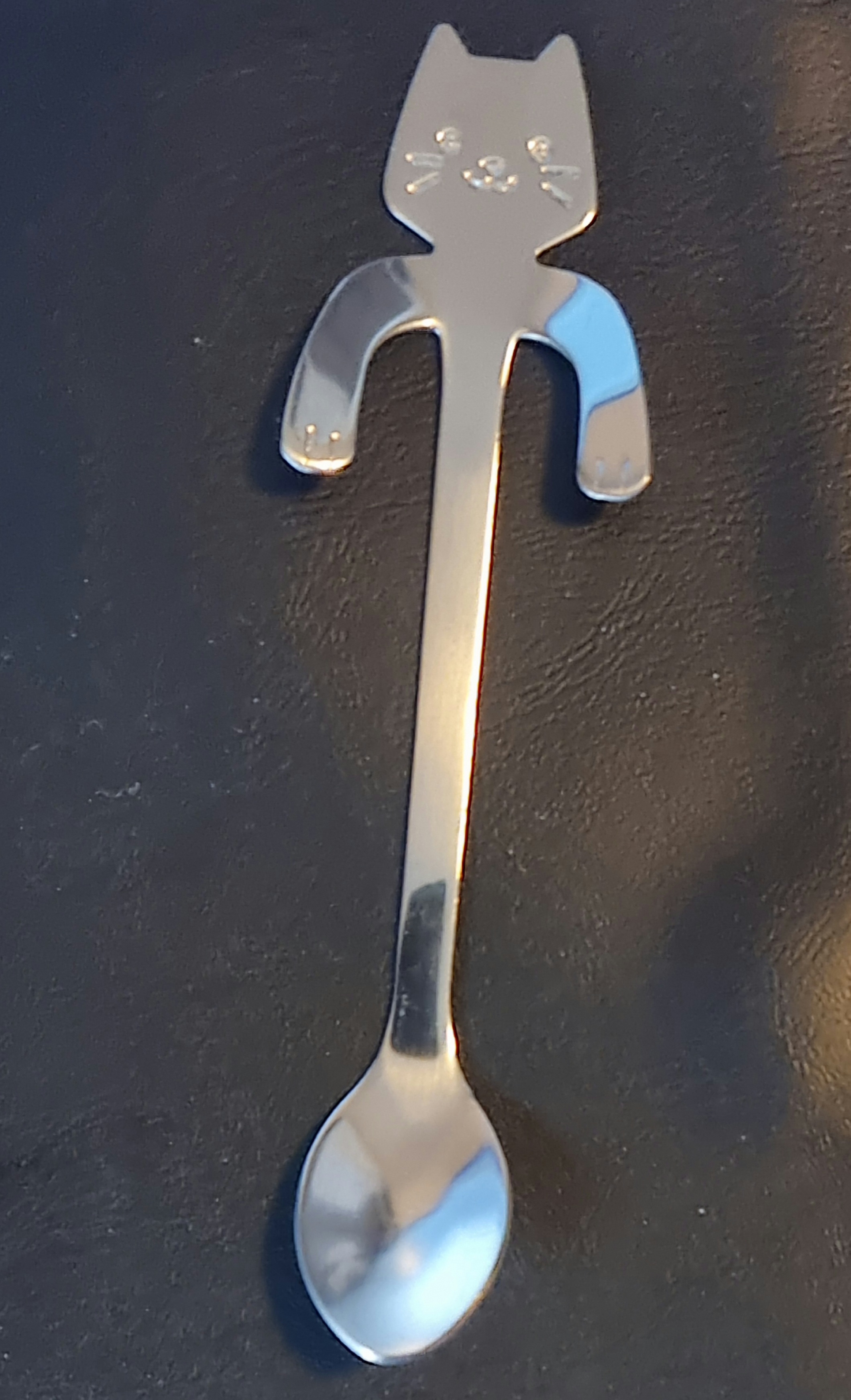 Teskedar i rostfritt stål, 2 pack