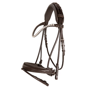 Lippo Supreme Caselle Bridle - Chocolate