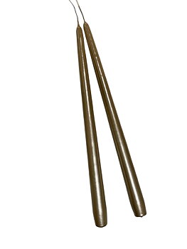 Antikljus Champagne Pärla Lack 35 cm