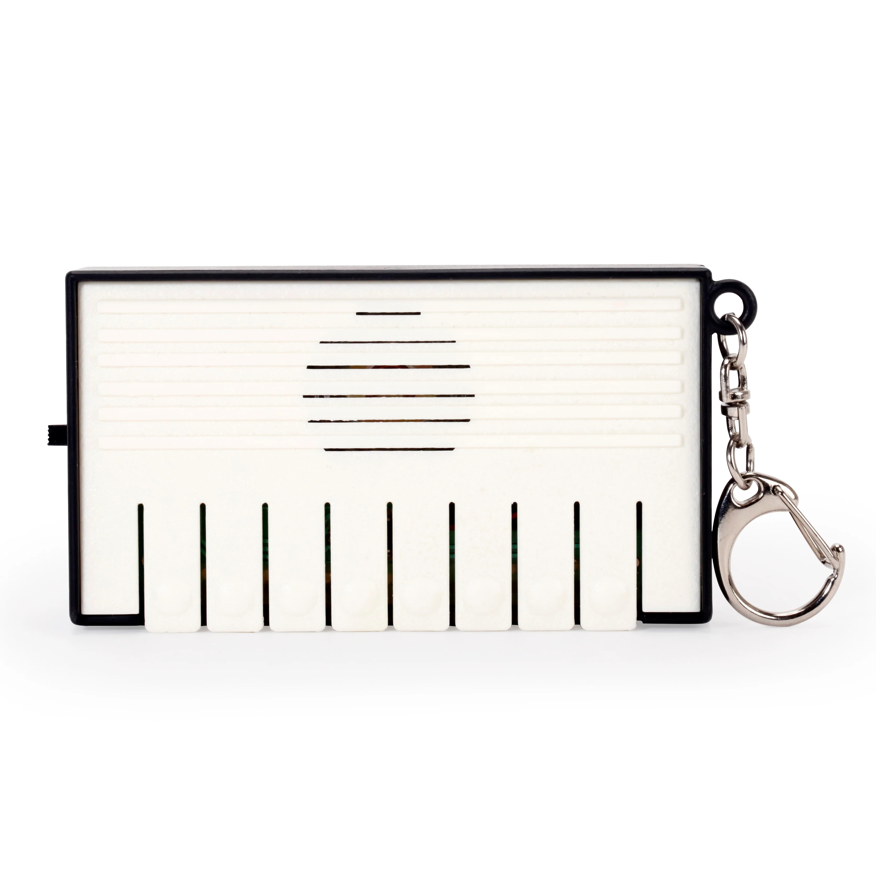 Kikkerland On the Go Mini Piano Keyboard Keychain