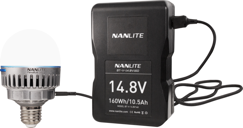 Nanlite PavoBulb 10C 1 light kit - 12