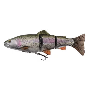 Savage gear 4D line thru trout är en superrealistiskt öringimitation på 25cm för stor gädda