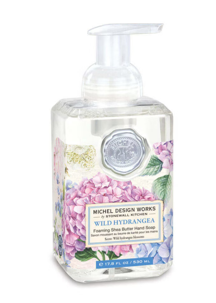 Michel Design Works Skumtvål Wild Hydrangea – Lyxig Tvål med Hortensia