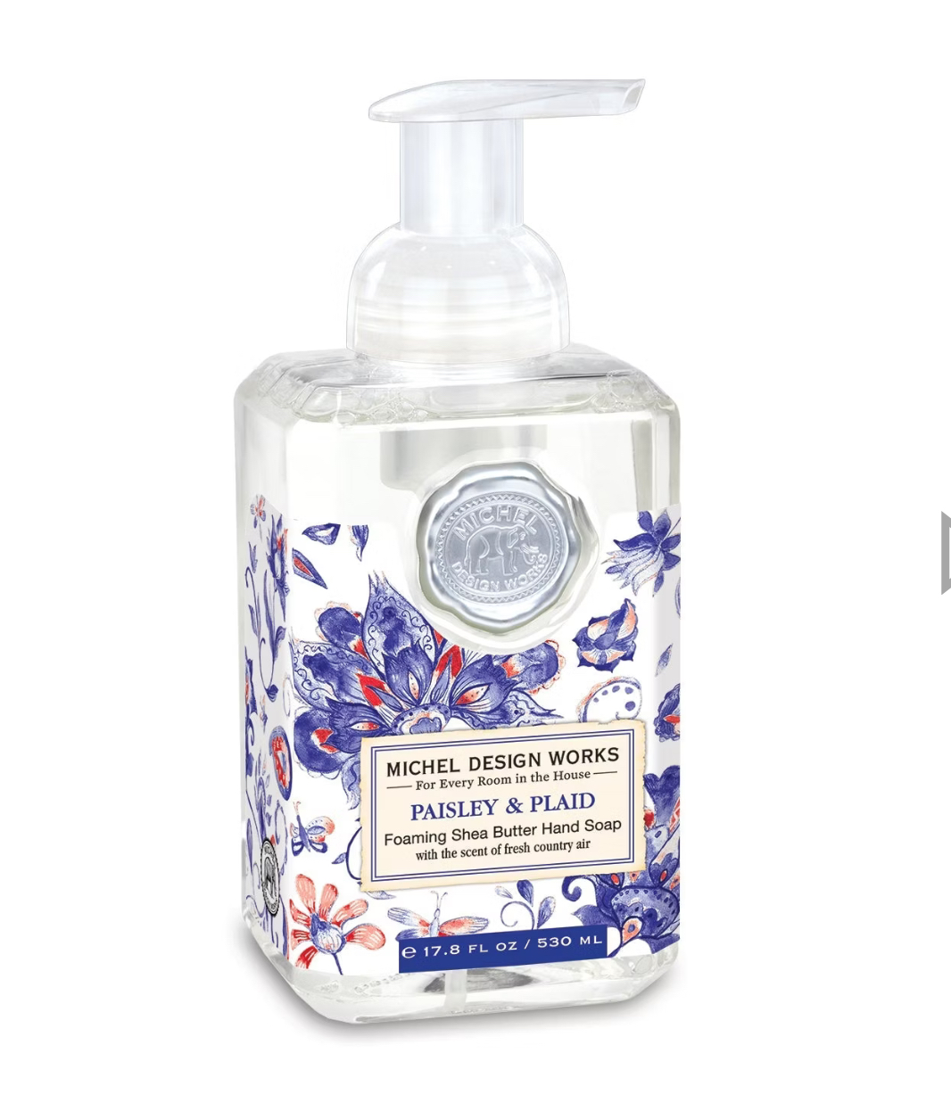 Michel Design Works Skumtvål Paisley & Plaid