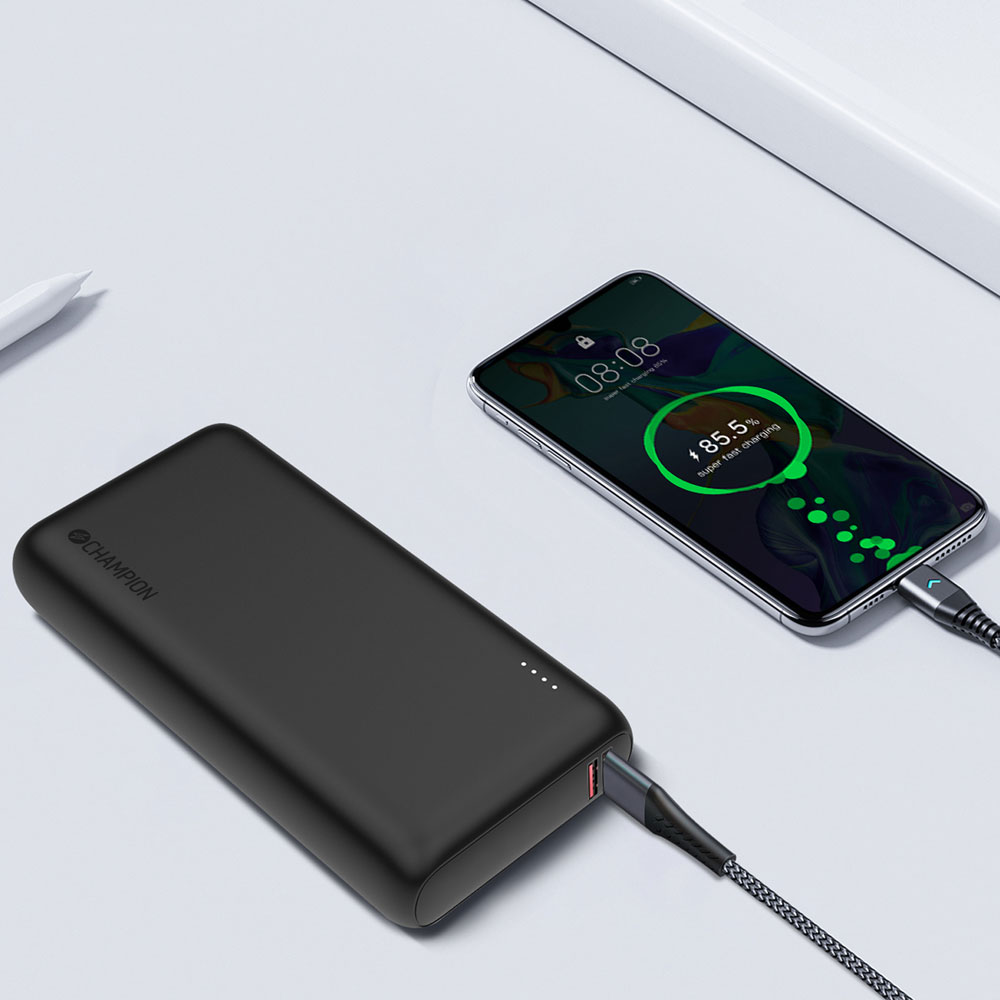 Snabbladdande powerbank - CHAMPION PowerBank 20000 PD - 4