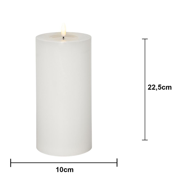 LED Blockljus Flamme Flow Big 22,5 cm - 4