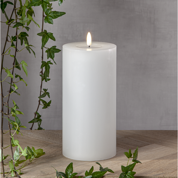 LED Blockljus Flamme Flow Big 22,5 cm