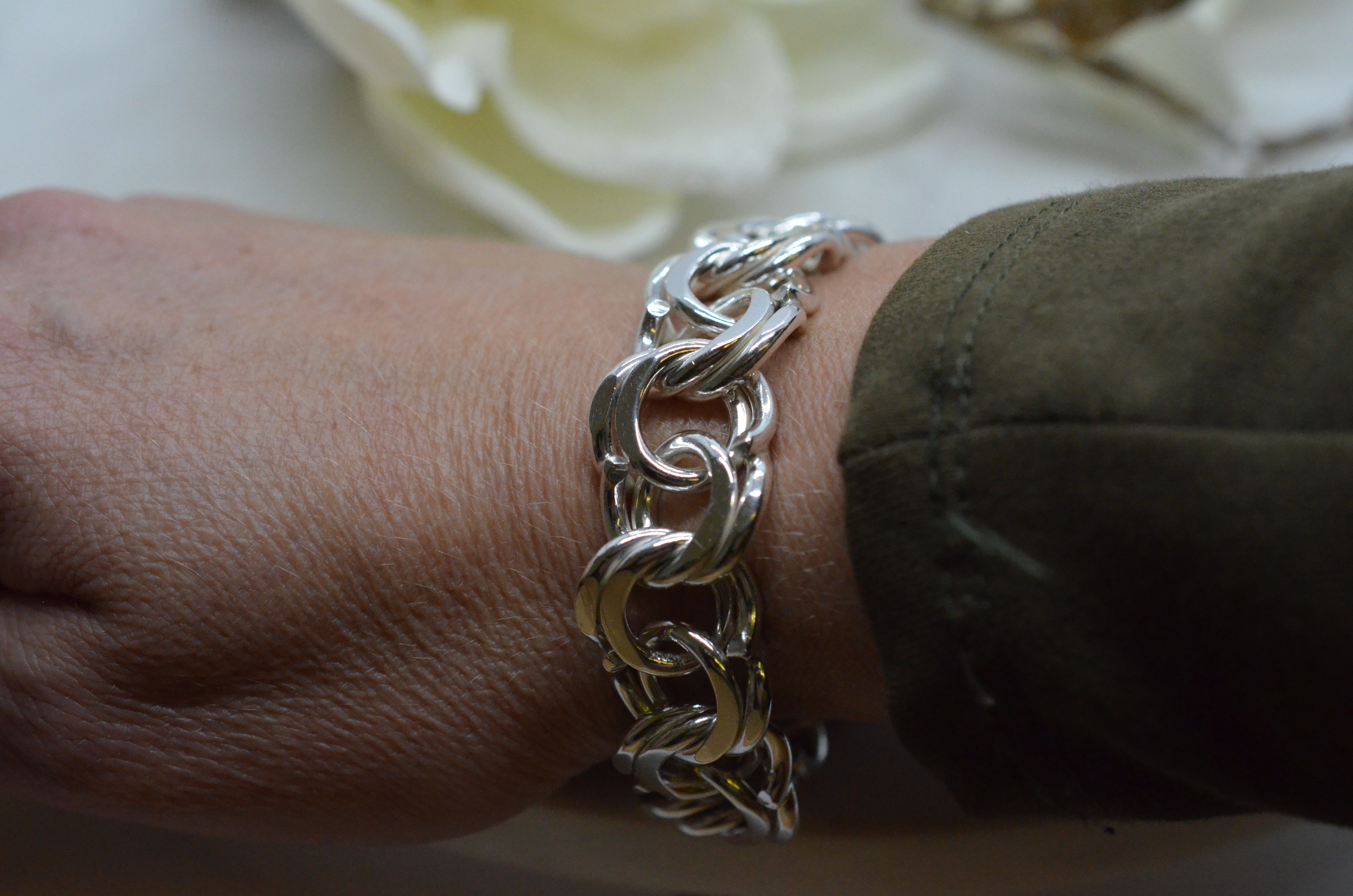 Vintage silver bracelet, Bismarck, 1973 - 5