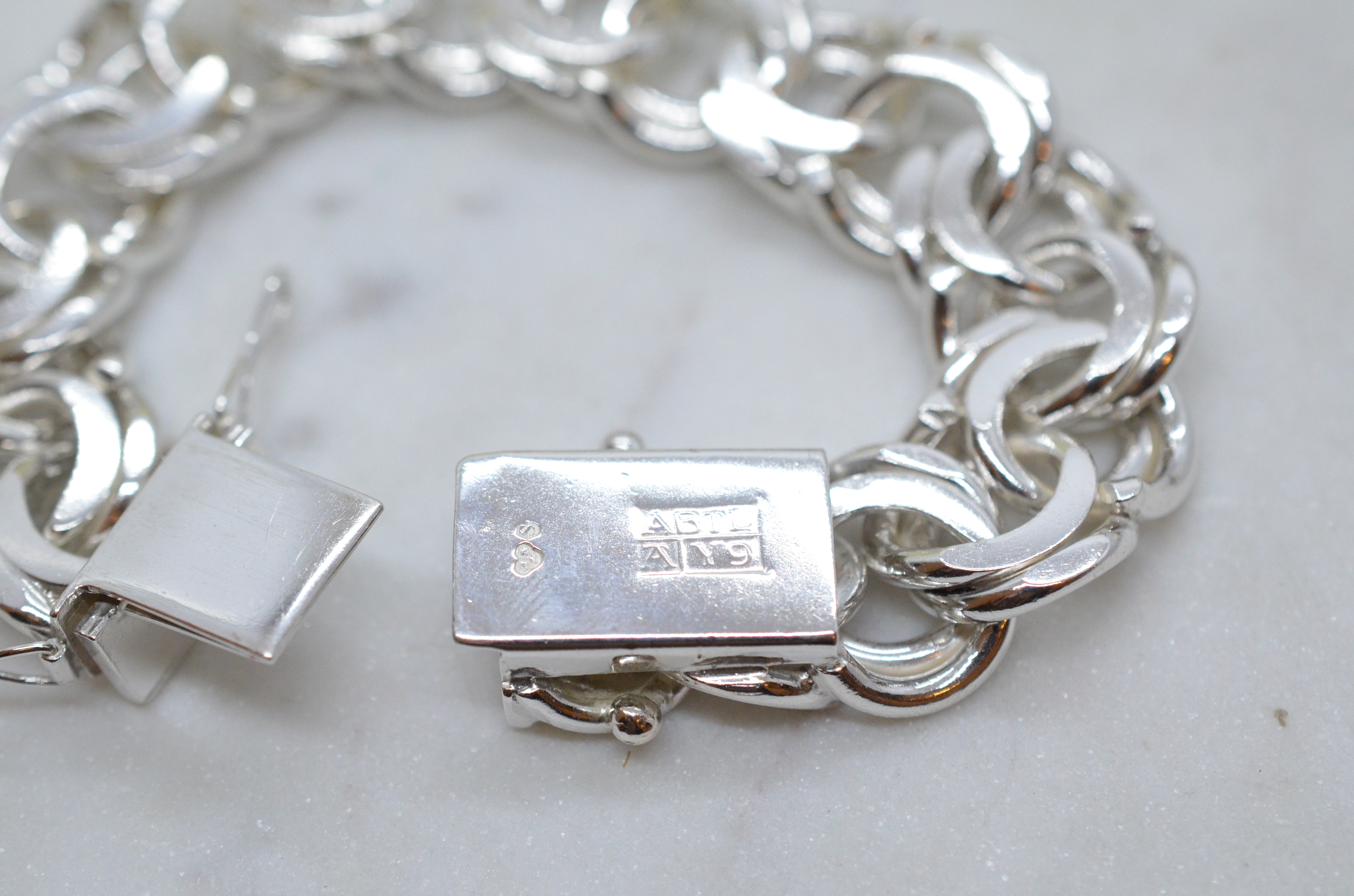 Vintage silver bracelet, Bismarck, 1973 - 4