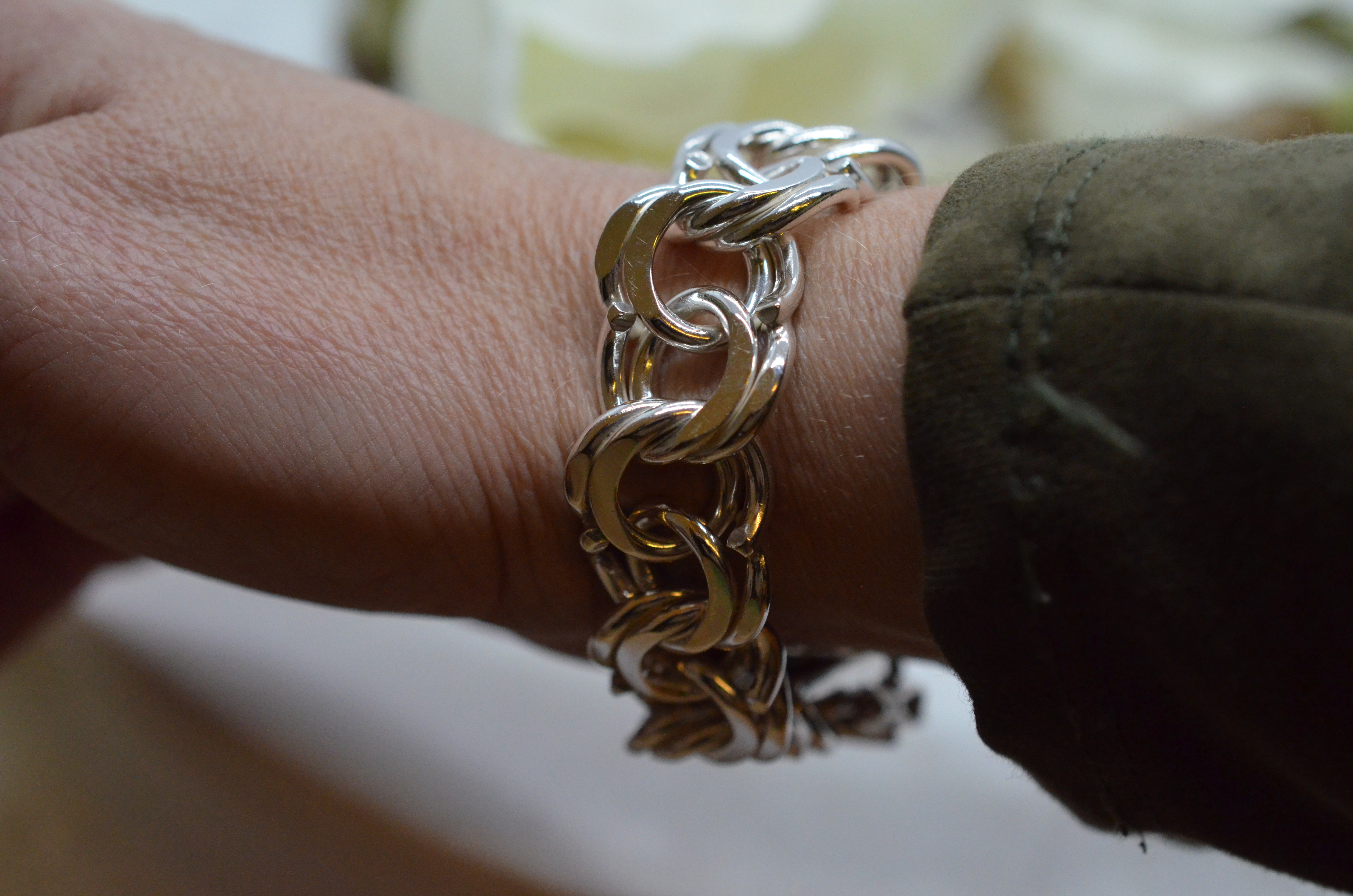 Vintage silver bracelet, Bismarck, 1973 - 6