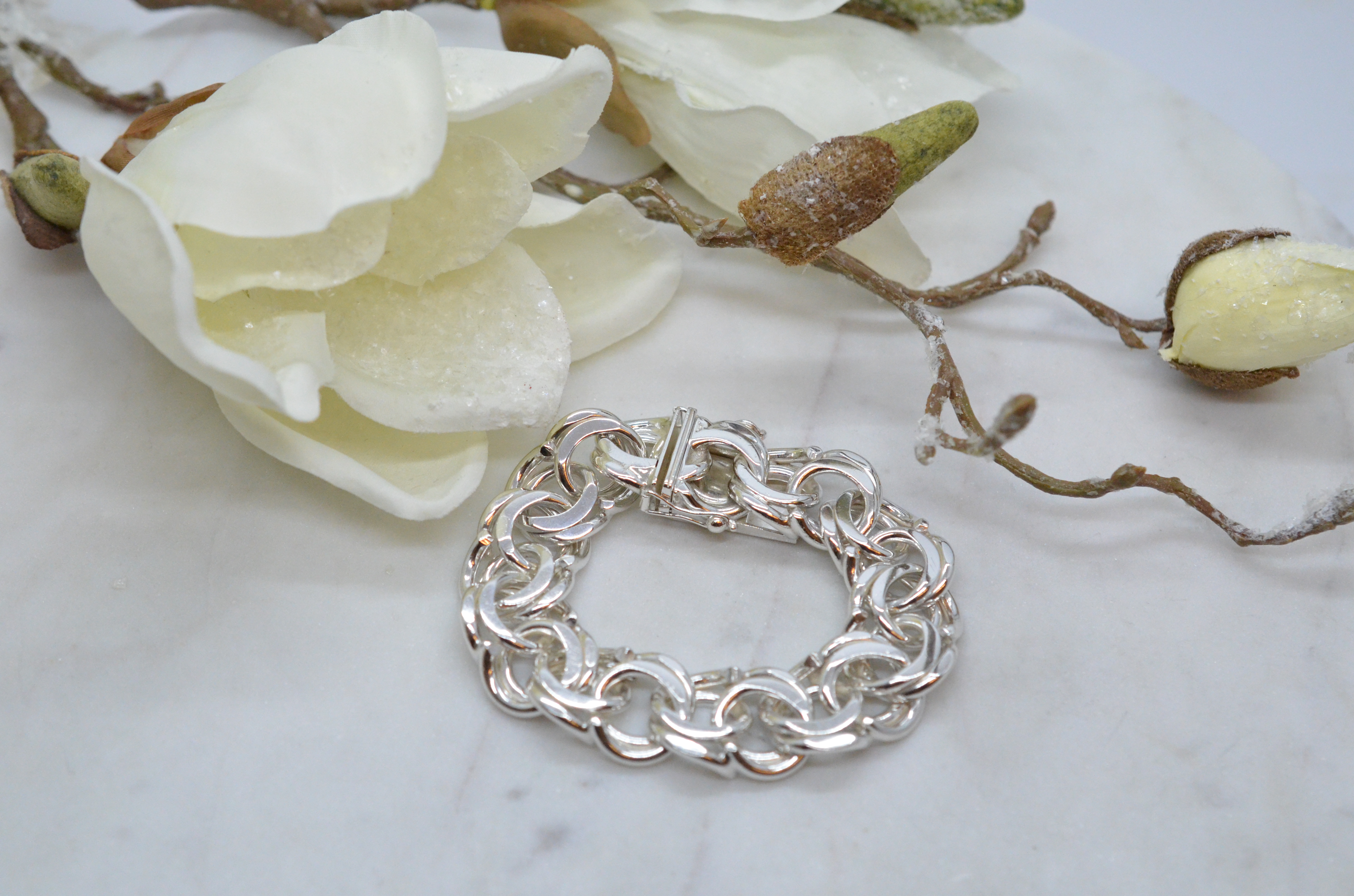 Vintage silver bracelet, Bismarck, 1973 - 3