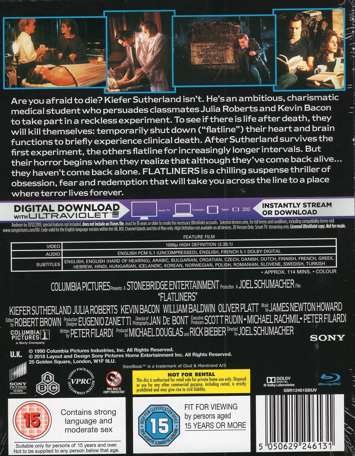 Flatliners (1990) (Limited Edition Steelbook) (Blu-ray) - 2