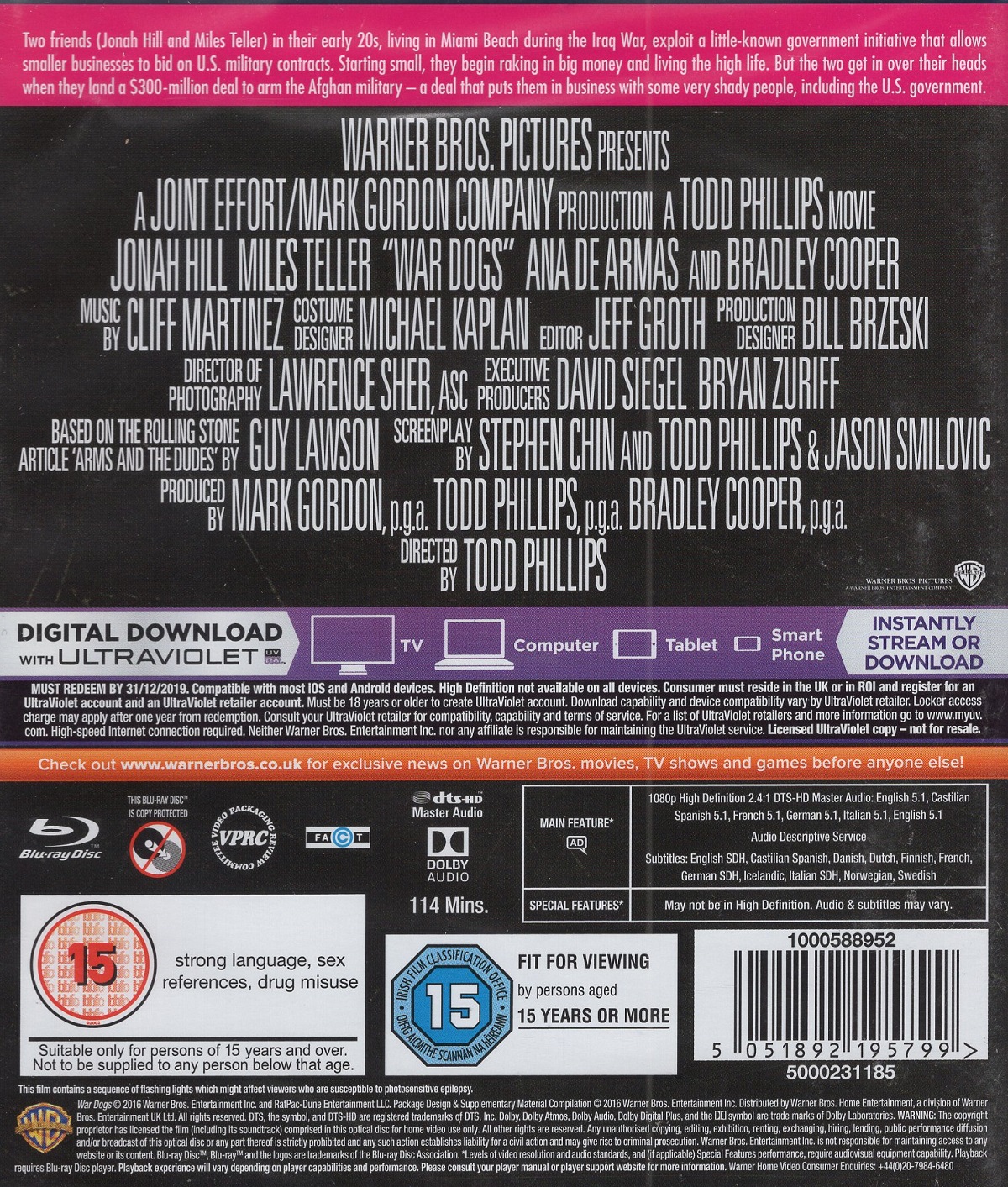 War Dogs (Blu-ray) - 2