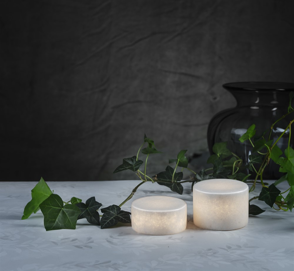 LED Table Light Marble White Small - 2