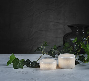 LED Bordsljus Marble Vit Small