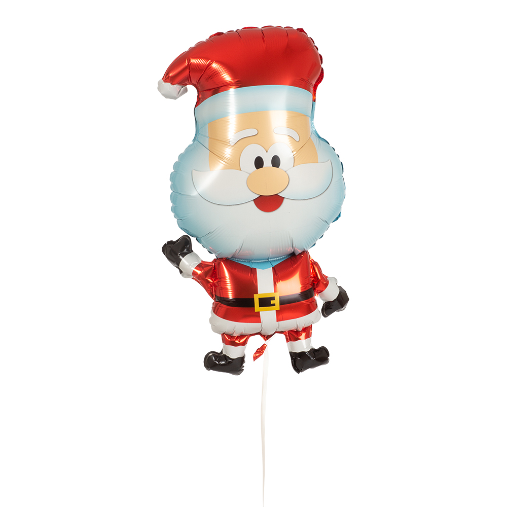 Folieballong Jultomten 65x32cm