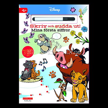 Disney Skriv och sudda ut! MINA FÖRSTA SIFFROR - L60