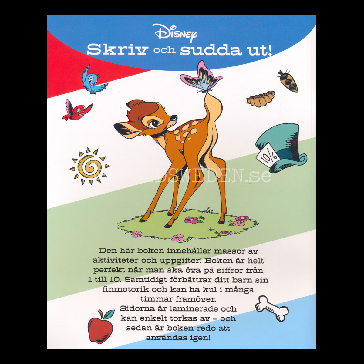 Disney Skriv och sudda ut! MINA FÖRSTA SIFFROR - L60 - 6