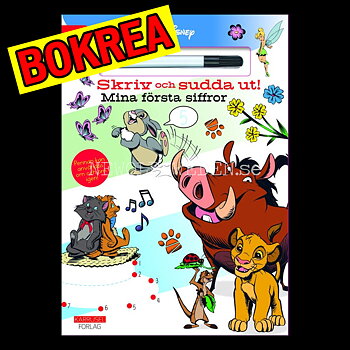 Disney Skriv och sudda ut! MINA FÖRSTA SIFFROR - L60