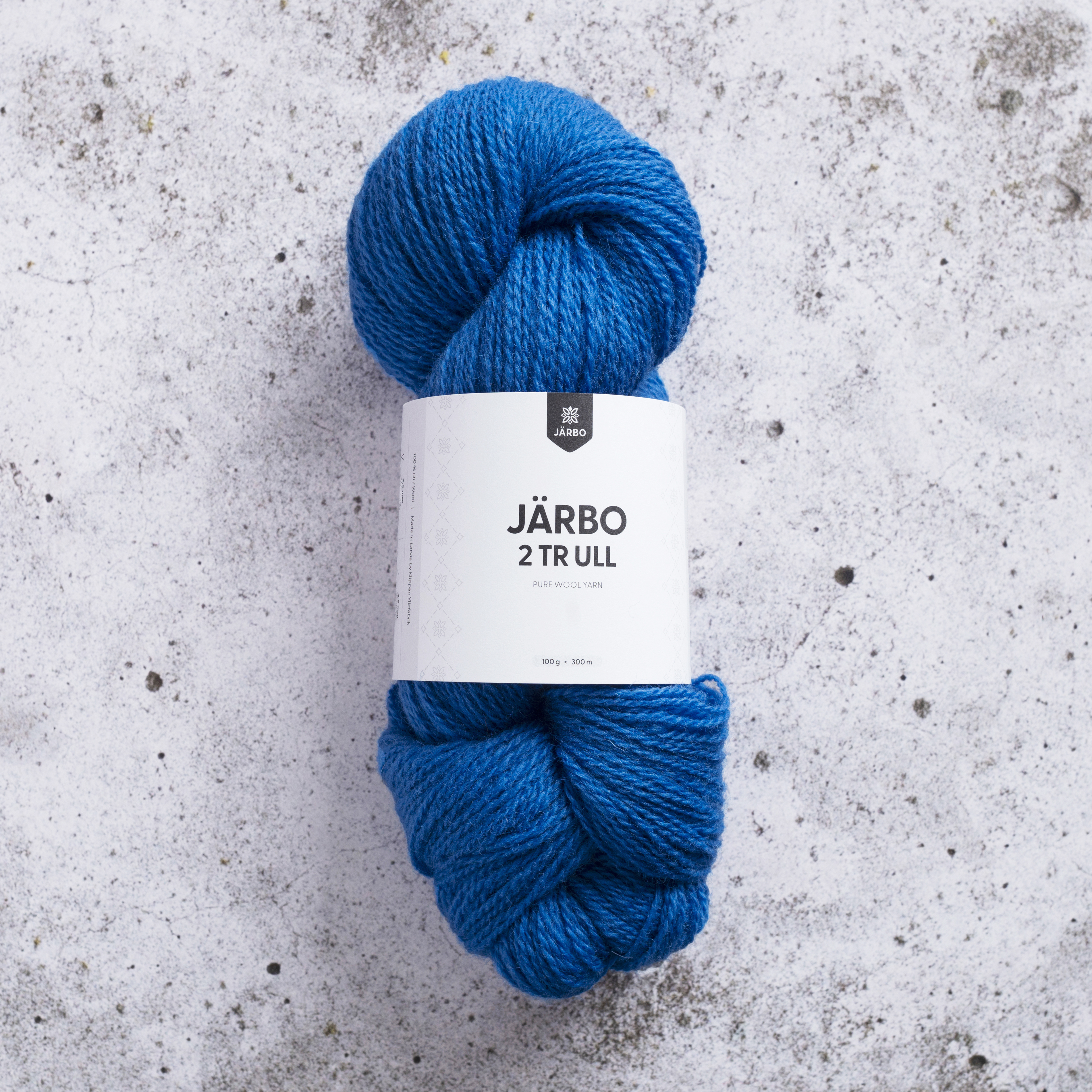 Järbo 2 tr Ull | Järbo 74132 Electric Blue - UTGÅR 15% RABATT, avdrages i kassan