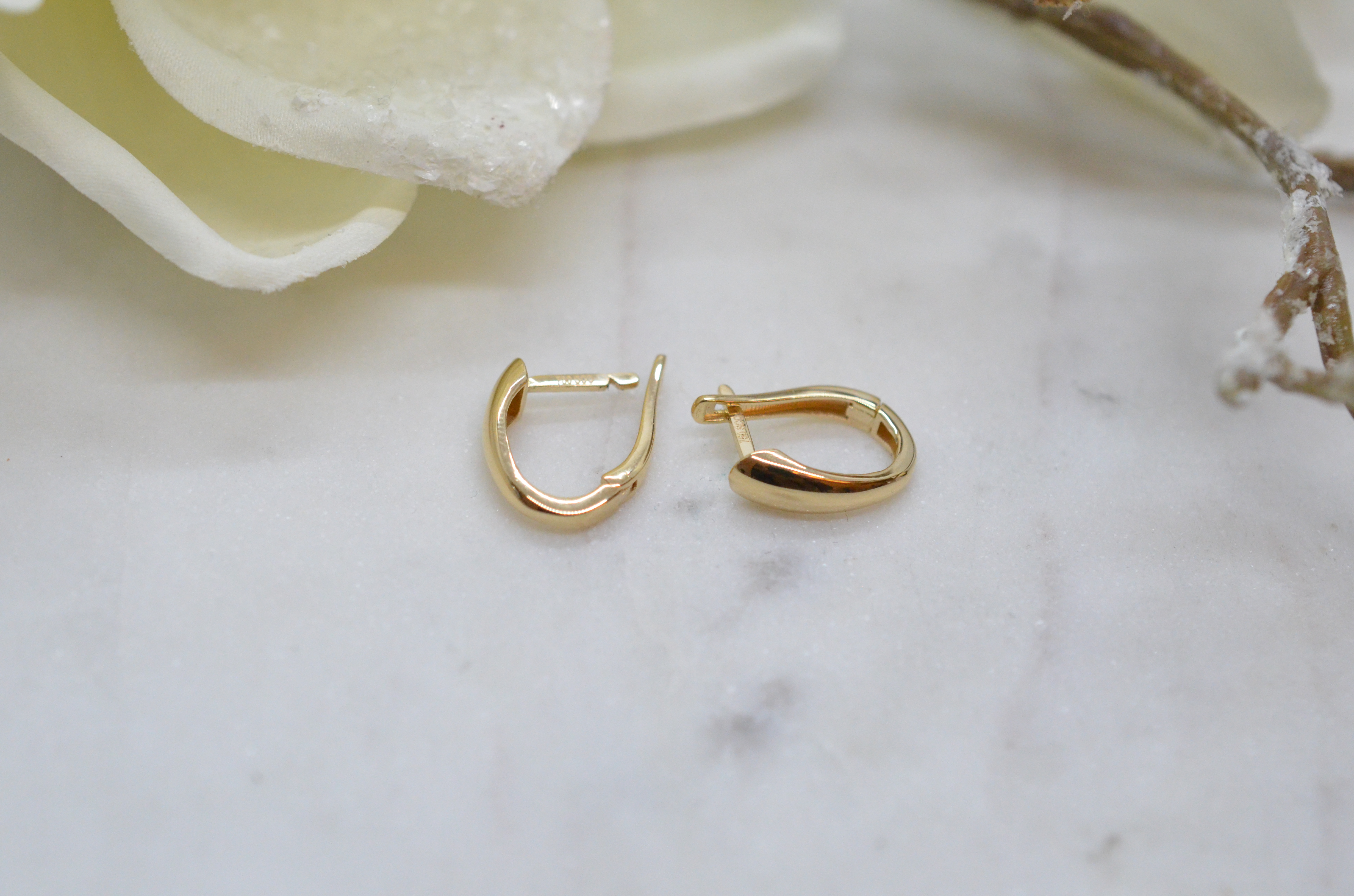 18k earrings - 4