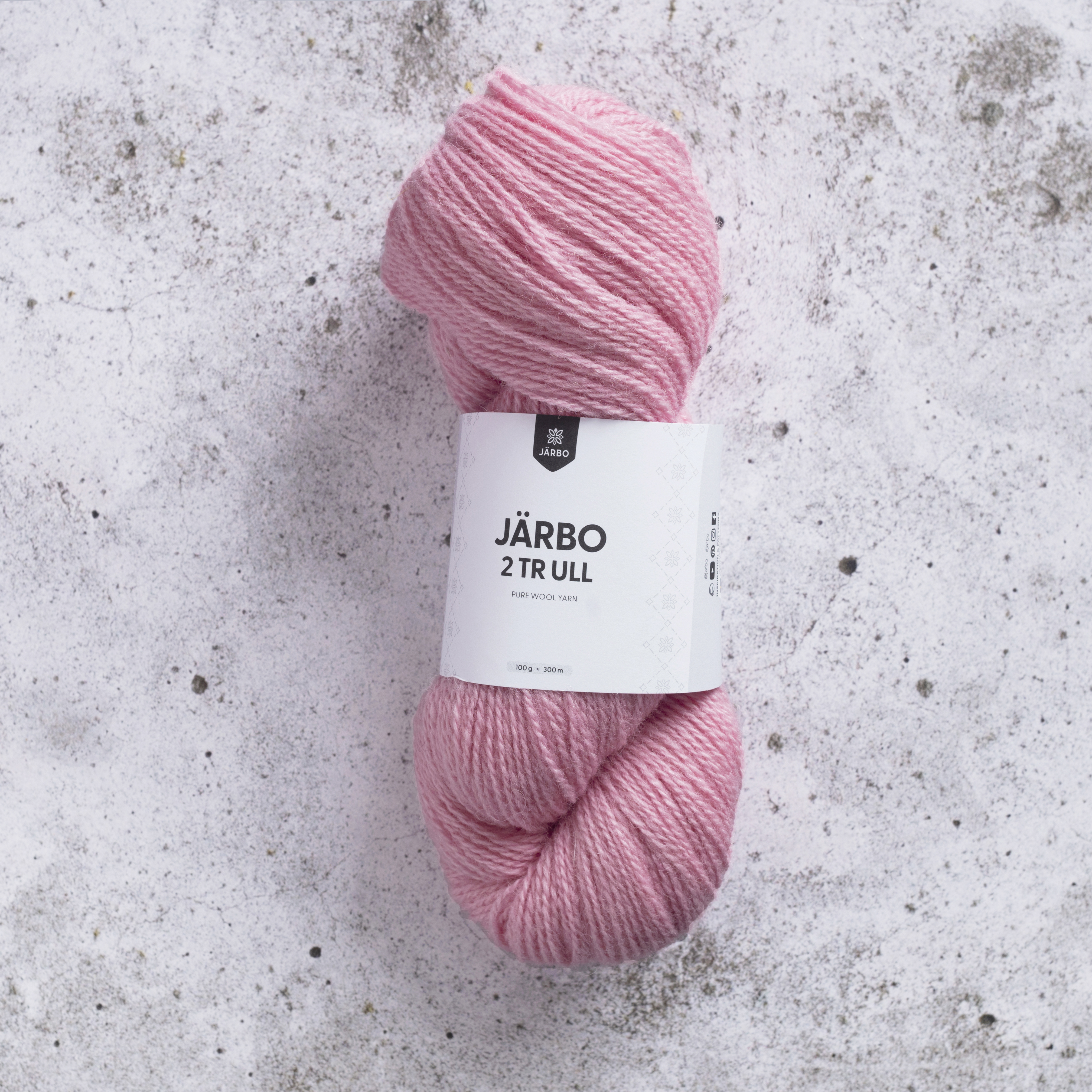 Järbo 2 tr Ull | Järbo 74125 Apple Blossom - UTGÅR 15% RABATT, avdrages i kassan