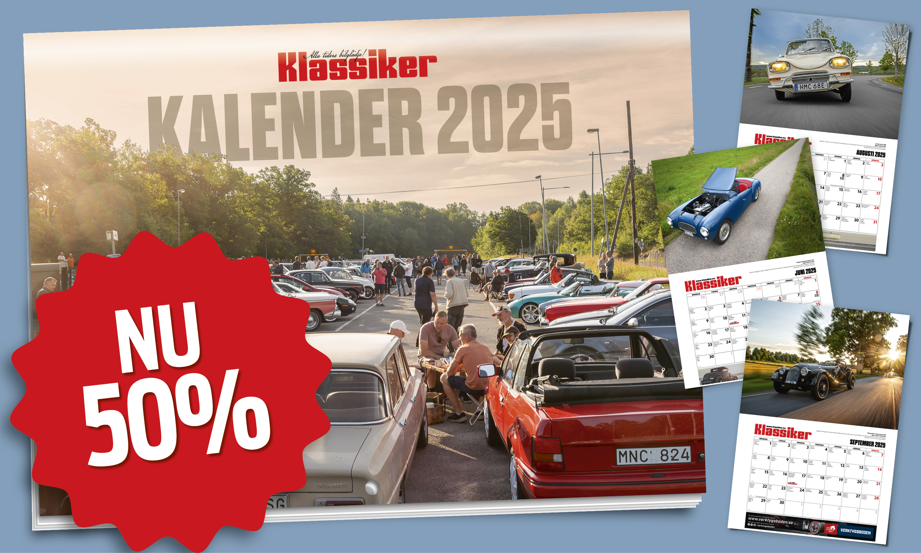 KLASSIKERKALENDERN 2025 Nu HALVA PRISET!