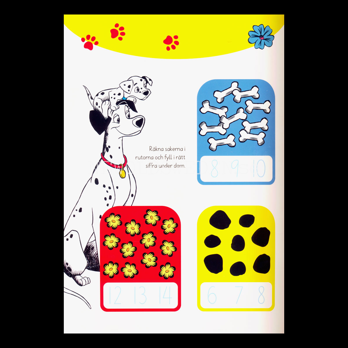 Disney Skriv och sudda ut! ROLIGA UPPGIFTER - L60 - 4