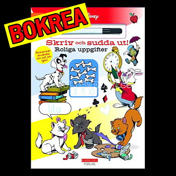 Disney Skriv och sudda ut! ROLIGA UPPGIFTER - L60